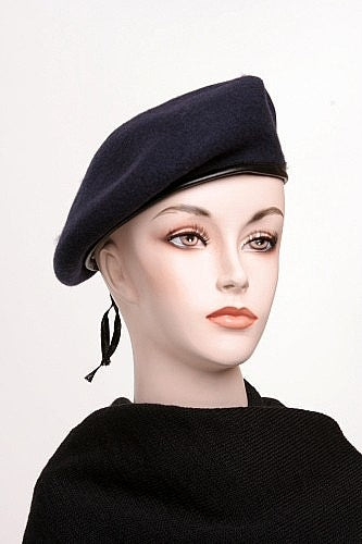 Blue Wool Beret US Issue New