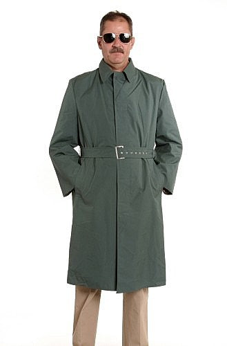East German DDR Police Trench Coat