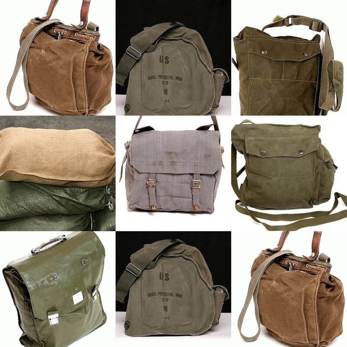 GRAB BAG: Assorted New & Used Military Surplus Haversack/Shoulder