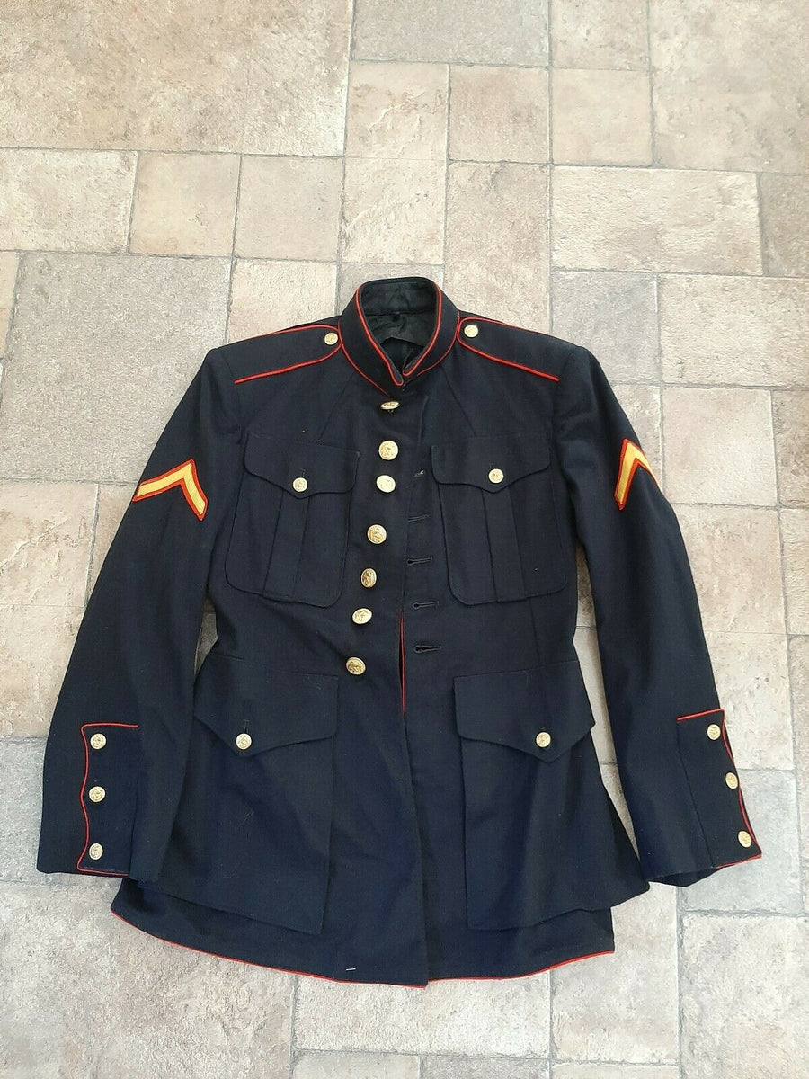 Used usmc dress blues for cheap sale