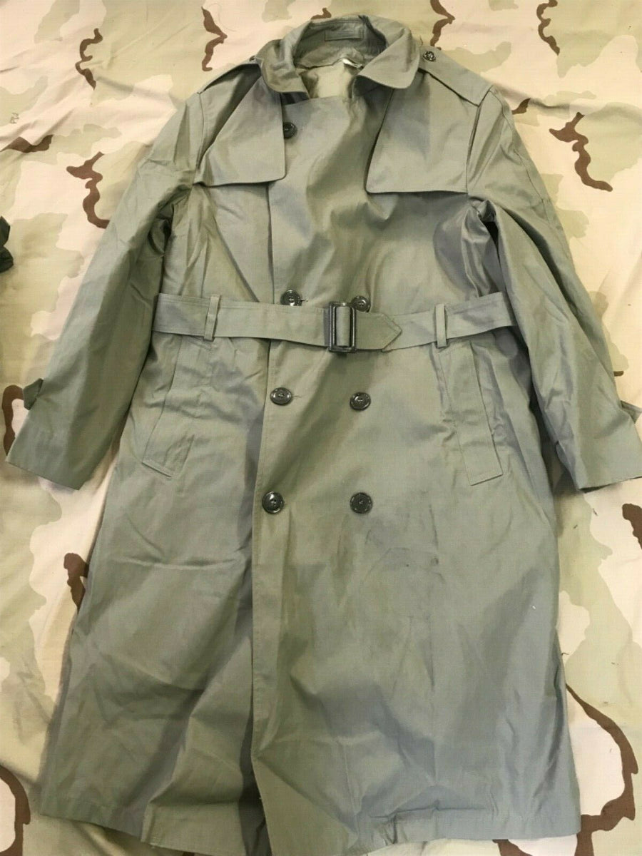 Authentic 42R USMC Trench Coat – camoLOTS.com