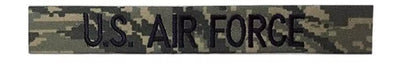 "U.S. AIR FORCE" Velcro Chest Name Tapes
