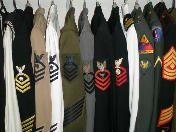 Vintage Military Dress Jackets