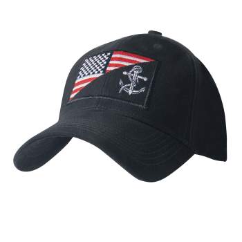 US Navy Anchor / Flag Low Profile Cap