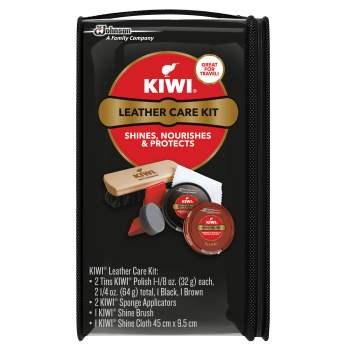 Kiwi Leather Shoe Care Travel Kit