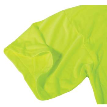 Moisture Wicking Pocket T-Shirt - Safety Green