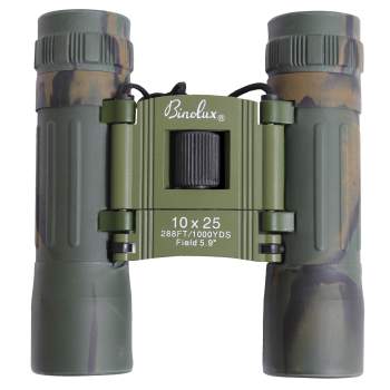 Camo Compact 10 X 25mm Binoculars