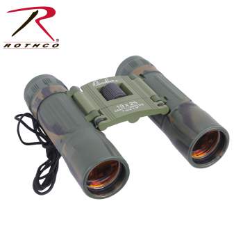 Camo Compact 10 X 25mm Binoculars