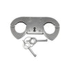 Thumbcuffs / Steel - Nickel Plated