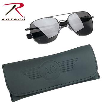 AO Eyewear 55MM Polarized Pilot Sunglasses