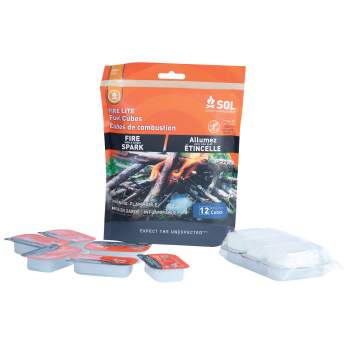 Sol Fire Lite Fuel Cubes - 12 Pieces