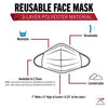 Reusable 3-Layer Face Mask