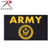 Black & Gold Army Flag