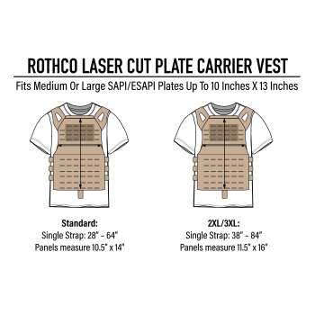 Laser Cut Lightweight Armor Carrier MOLLE Vest