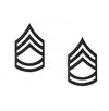 Sergeant First Class Polished Insignia Pin