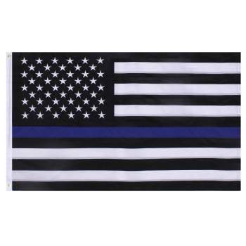Deluxe Thin Blue Line Flag