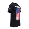 Patriot US Flag T-Shirt - Black