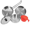 5 Piece Stainless Steel Mess Kit