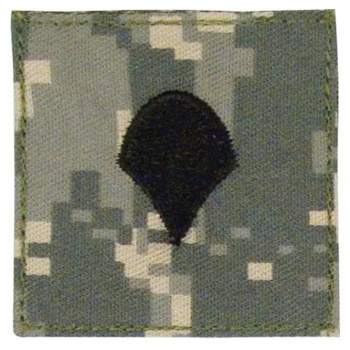 Official U.S. Made Embroidered Rank Insignia Spec-4