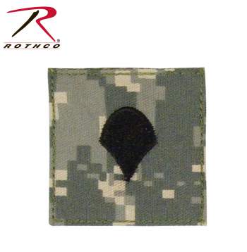 Official U.S. Made Embroidered Rank Insignia Spec-4