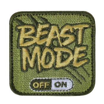 Beast Mode Patch With Hook Back