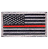 Thin Red Line US Flag Patch - Hook Back