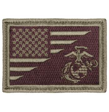 US Flag / USMC Eagle, Globe and Anchor Morale Patch