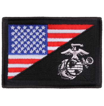 US Flag / USMC Eagle, Globe and Anchor Morale Patch