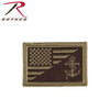 US Flag / USN Anchor Patch With Hook Back