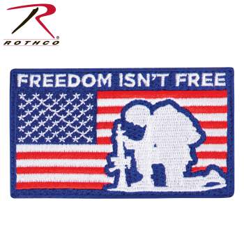 Freedom Isn't Free Patch With Hook Back
