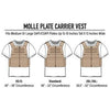 MOLLE Plate Carrier Vest