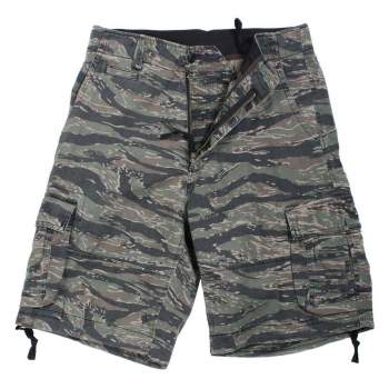 Vintage Style Camo Infantry Utility Shorts
