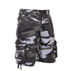 Vintage Style Camo Infantry Utility Shorts