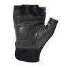 Fingerless Cut and Fire Resistant Carbon Hard Knuckle Gloves - Black