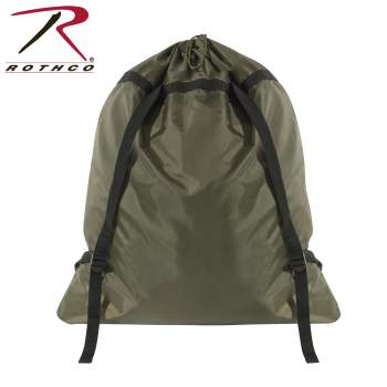 Packable Laundry Bag Backpack