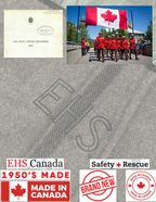 Authentic 1950's Canadian Civil Defense Wool Blanket, Brand New *Very RARE*