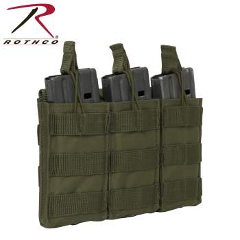 MOLLE Open Top Triple Mag Pouch