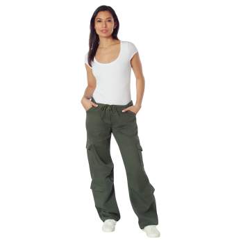 Women's Vintage Style Paratrooper Fatigue Pants