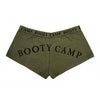Olive Drab "Booty Camp" Booty Shorts & Tank Top