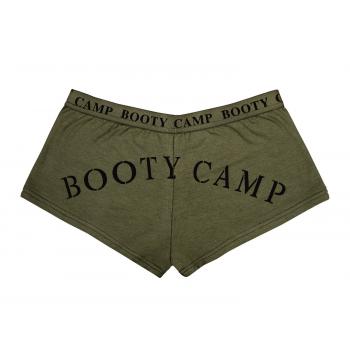 Olive Drab "Booty Camp" Booty Shorts & Tank Top