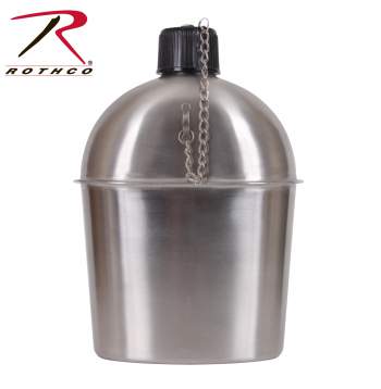 GI Style Stainless Steel Canteen