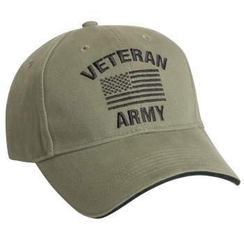 Vintage Low Profile Cap - Army Veteran