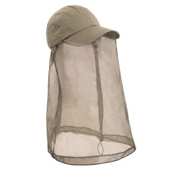 Operator Cap With Mosquito Net