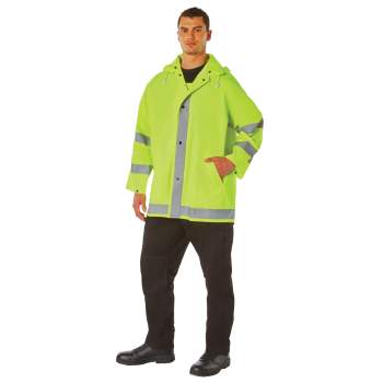 Safety Reflective Rain Jacket