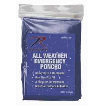 All Weather Emergency Poncho