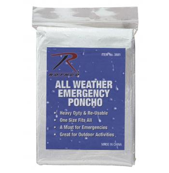 All Weather Emergency Poncho