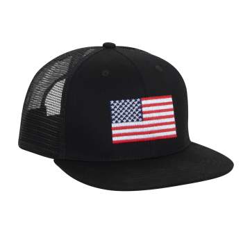 US Flag Trucker Cap