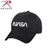 NASA Worm Logo Low Profile Cap - Black