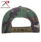 Deluxe Army Embroidered Low Profile Insignia Cap