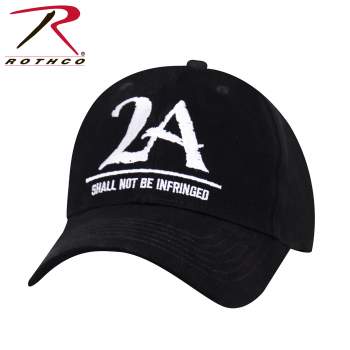 2A "Shall Not Be Infringed" Low Profile Cap - Black
